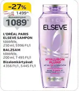 Auchan L'Oréal Paris Elseve Sampon ajánlat