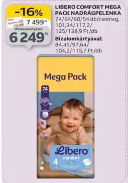 Auchan LIBERO COMFORT MEGA PACK NADRÁGPELENKA ajánlat