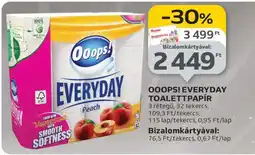 Auchan Ooops! Everyday Toalettpapír ajánlat