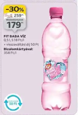 Auchan FIT BABA VÍZ ajánlat