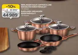 Auchan BERLINGER HAUS COPPER M LINE INDUKCIÓS EDÉNYKÉSZLET ajánlat
