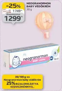 Auchan Neogranormon baby védőkrém ajánlat