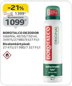 Auchan BOROTALCO DEZODOR ajánlat