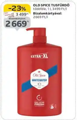 Auchan OLD SPICE Tusfürdő ajánlat