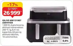 Auchan QILIVE 600131907 AIRFRYER ajánlat
