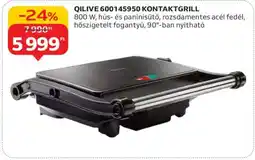 Auchan QILIVE 600145950 KONTAKTGRILL ajánlat