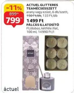 Auchan ACTUEL GLITTERES TEAMÉCSESSZETT ajánlat