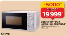 Auchan QILIVE 600173423 MIKROHULLÁMÚ SÜTŐ ajánlat