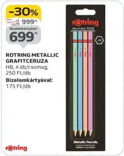 Auchan ROTRING METALLIC GRAFITCERUZA ajánlat