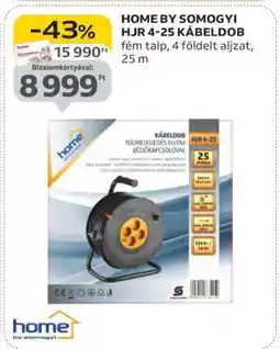 Auchan HOME BY SOMOGYI HJR 4-25 KÁBELDOB ajánlat