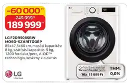 Auchan LG F2DR508SBW MOSÓ-SZÁRÍTÓGÉP ajánlat