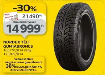 Auchan NORDEX TÉLI GUMIABRONCS ajánlat