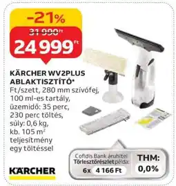 Auchan KÄRCHER WV2PLUS ABLAKTISZTÍTÓ ajánlat