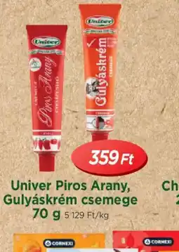 Real Univer Piros Arany, Gulyáskrém csemege ajánlat