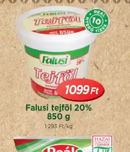 Real Falusi tejföl ajánlat