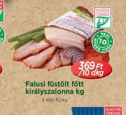 Real Falusi füstölt főtt királyszalonna ajánlat