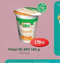 Real Falusi föl ajánlat