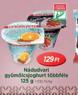 Real Nádudvari gyümölcsjoghurt ajánlat
