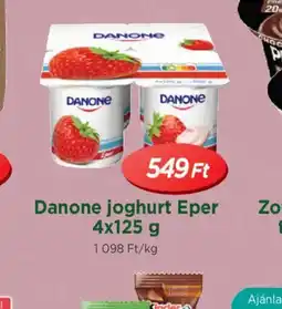 Real Danone joghurt Eper ajánlat