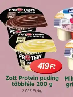 Real Zott Protein puding ajánlat