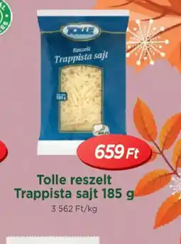 Real Tolle reszelt Trappista sajt ajánlat