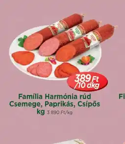 Real Família Harmnia rúd ajánlat