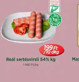 Real Reál sertésvirsli ajánlat