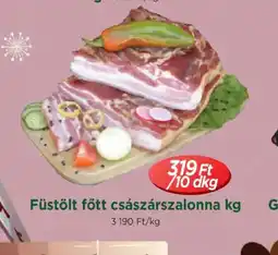 Real Füstölt főtt császárszalonna ajánlat