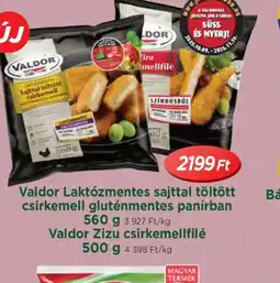 Real Valdor Zizu csirkemellfilé ajánlat