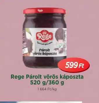 Real Rege Párolt vörös káposzta ajánlat