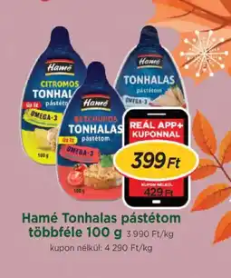 Real Hamé Tonhalas pástétom ajánlat