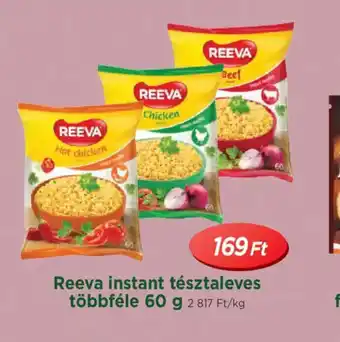 Real REEVA instant tésztaleves ajánlat