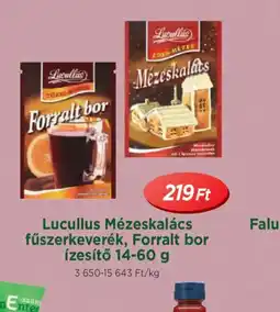 Real Lucullus Mézeskalács fűszerkeverék, Forralt bor ízesítő ajánlat