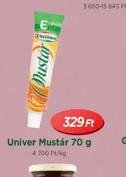 Real Univer Mustár ajánlat