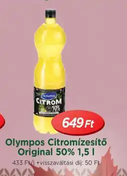 Real Olympos Citromízesítő ajánlat