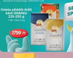Real Omnia pörkölt-őrölt kávé ajánlat