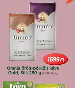 Real Omnia őrölt-pörkölt kávé ajánlat