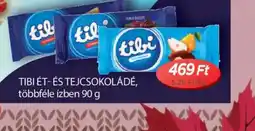 Real TIBI ÉT- ÉS TEJCSOKOLÁDÉ ajánlat