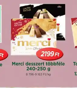 Real Merci desszert ajánlat