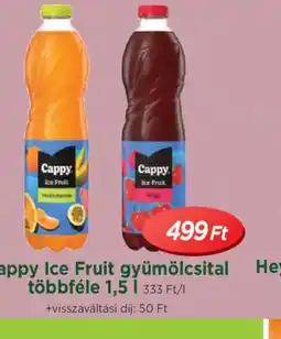 Real Cappy Ice Fruit gyümölcsital ajánlat