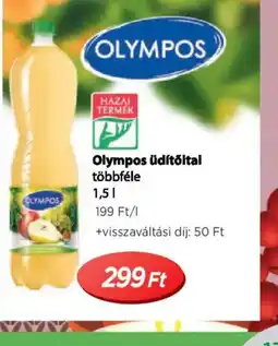 Real Olympus Üdítőital ajánlat