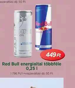 Real Red Bull energiaital ajánlat