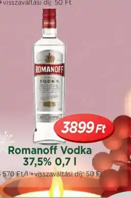 Real Romanoff Vodka ajánlat