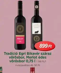 Real Tradíci Egri Bikavér / Merlot ajánlat