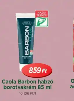 Real Caola Barbon ajánlat