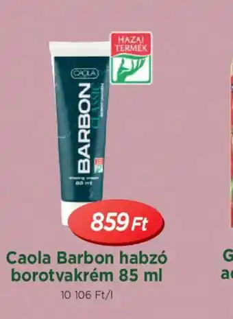 Real Caola Barbon ajánlat