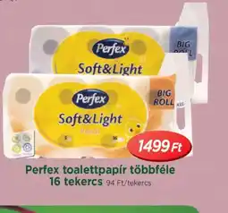 Real Perfex toalettpapír ajánlat