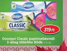 Real Ooops! Classic papírzsebkendő ajánlat