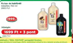 Real Fa tus- és habfürdő ajánlat