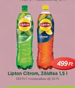 Real Lipton Citrom, Zöldtea ajánlat